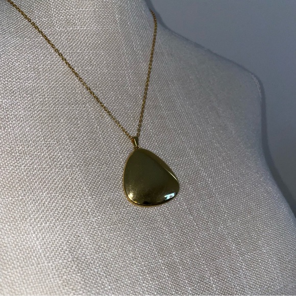 Damascene Spanish Black & Gold-Tone Engraved Inlay Flower Bird Vintage Necklace - Picture 9 of 16